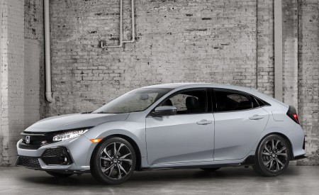 2017 Honda Civic Hatchback Front Three-Quarter Wallpapers 450x275 (8)