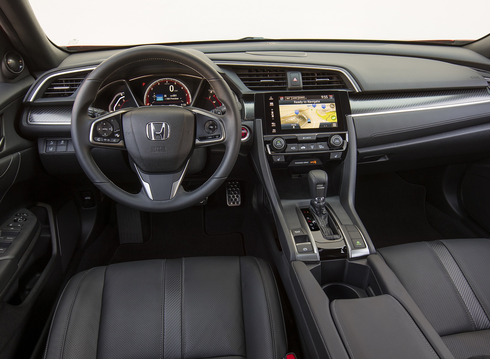 2017 Honda Civic Hatchback Interior Cockpit Wallpapers (11)
