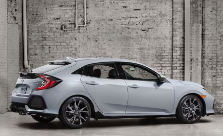 2017 Honda Civic Hatchback Rear Three-Quarter Wallpapers 450x275 (9)