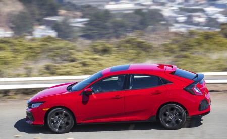 2017 Honda Civic Hatchback Side Wallpapers 450x275 (5)
