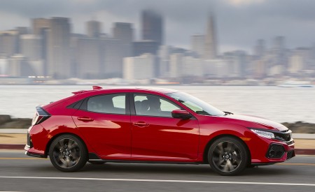 2017 Honda Civic Hatchback Side Wallpapers 450x275 (2)