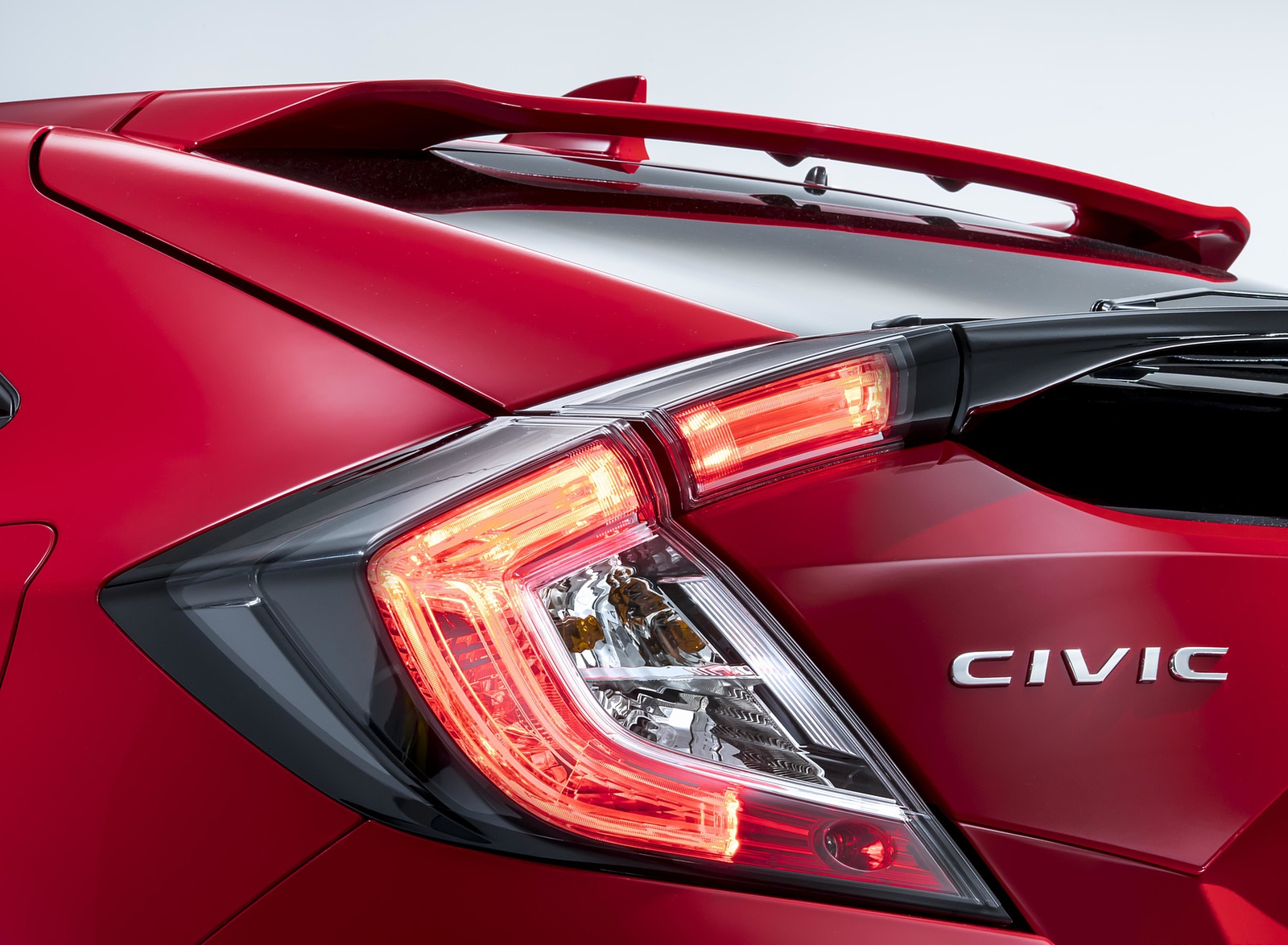 2017 Honda Civic Hatchback (Euro-Spec) Tail Light Wallpapers (7)