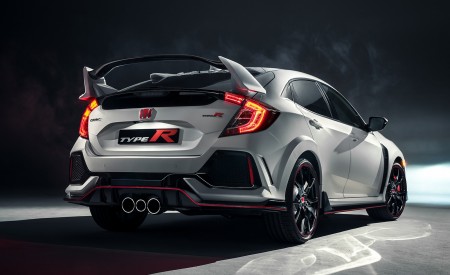 2017 Honda Civic Type R Rear Three-Quarter Wallpapers 450x275 (46)