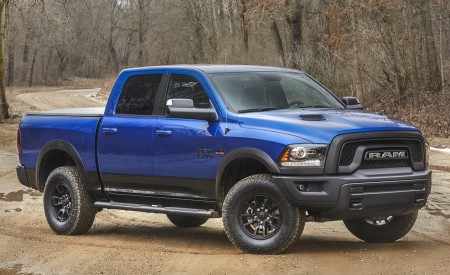 2017 Ram 1500 Rebel Blue Streak Front Three-Quarter Wallpapers 450x275 (3)