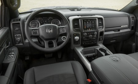 2017 Ram 1500 Rebel Blue Streak Interior Wallpapers 450x275 (9)
