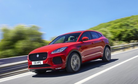 2018 Jaguar E-PACE R-Dynamic Front Three-Quarter Wallpapers 450x275 (3)