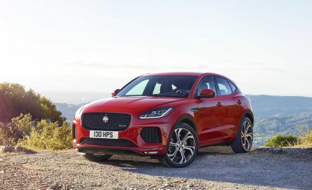 2018 Jaguar E-PACE R-Dynamic Front Three-Quarter Wallpapers 450x275 (11)