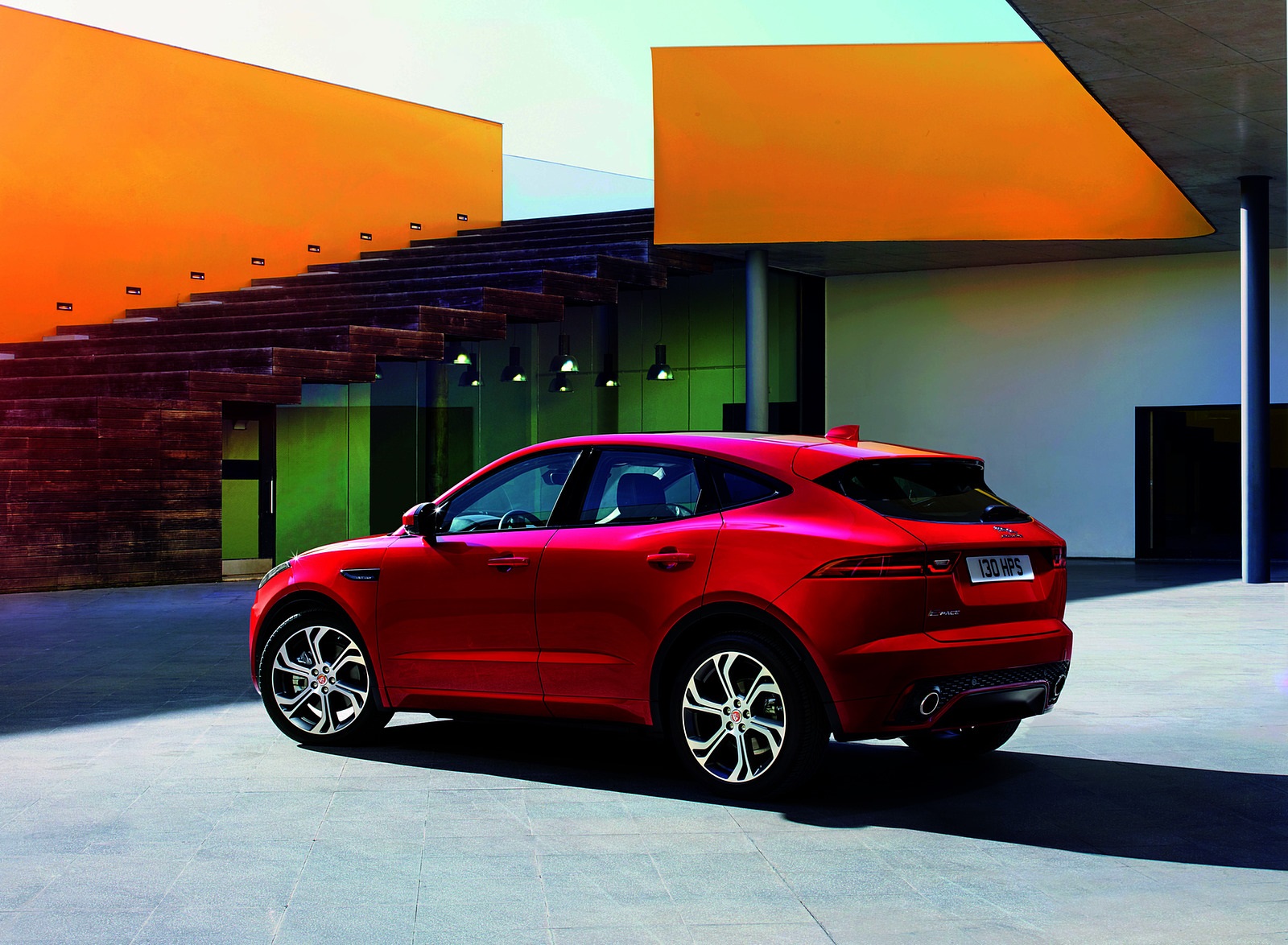 2018 Jaguar E-PACE R-Dynamic Rear Three-Quarter Wallpapers (15)