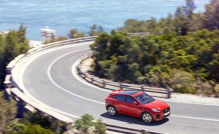 2018 Jaguar E-PACE R-Dynamic Side Wallpapers 450x275 (5)
