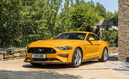 2018 Ford Mustang GT Coupe (Euro-Spec) Front Three-Quarter Wallpapers 450x275 (8)