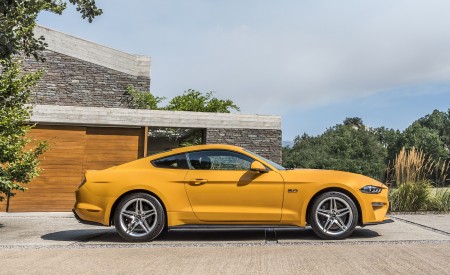 2018 Ford Mustang GT Coupe (Euro-Spec) Side Wallpapers 450x275 (11)