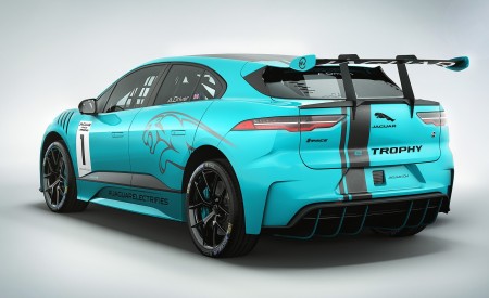 2018 Jaguar I-PACE eTROPHY Racecar Rear Three-Quarter Wallpapers 450x275 (8)