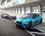 2018 Jaguar I-PACE eTROPHY Racecar and Formula E Front Three-Quarter Wallpapers 150x120