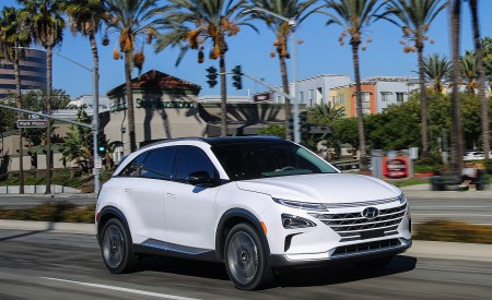 2019 Hyundai NEXO FCEV Front Three-Quarter Wallpapers 450x275 (39)
