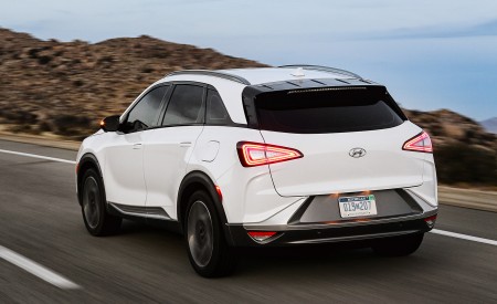 2019 Hyundai NEXO FCEV Rear Three-Quarter Wallpapers 450x275 (2)
