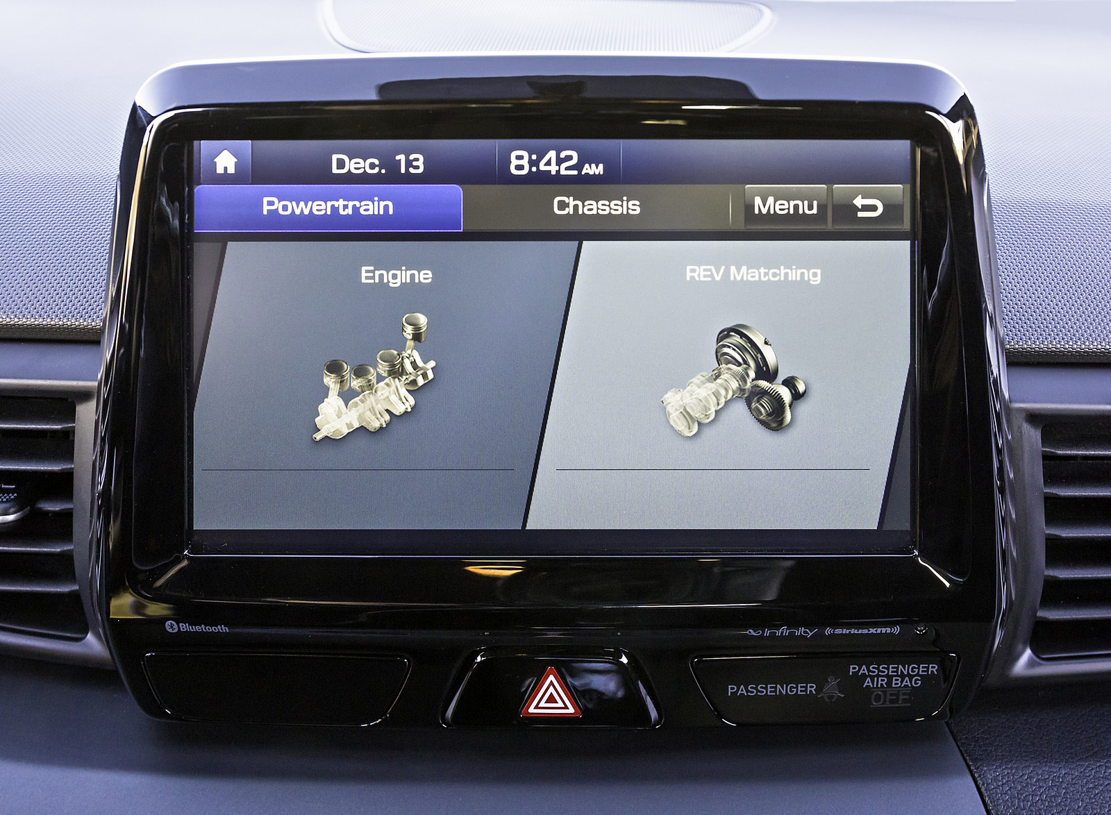 2019 Hyundai Veloster Central Console Wallpapers #35 of 43