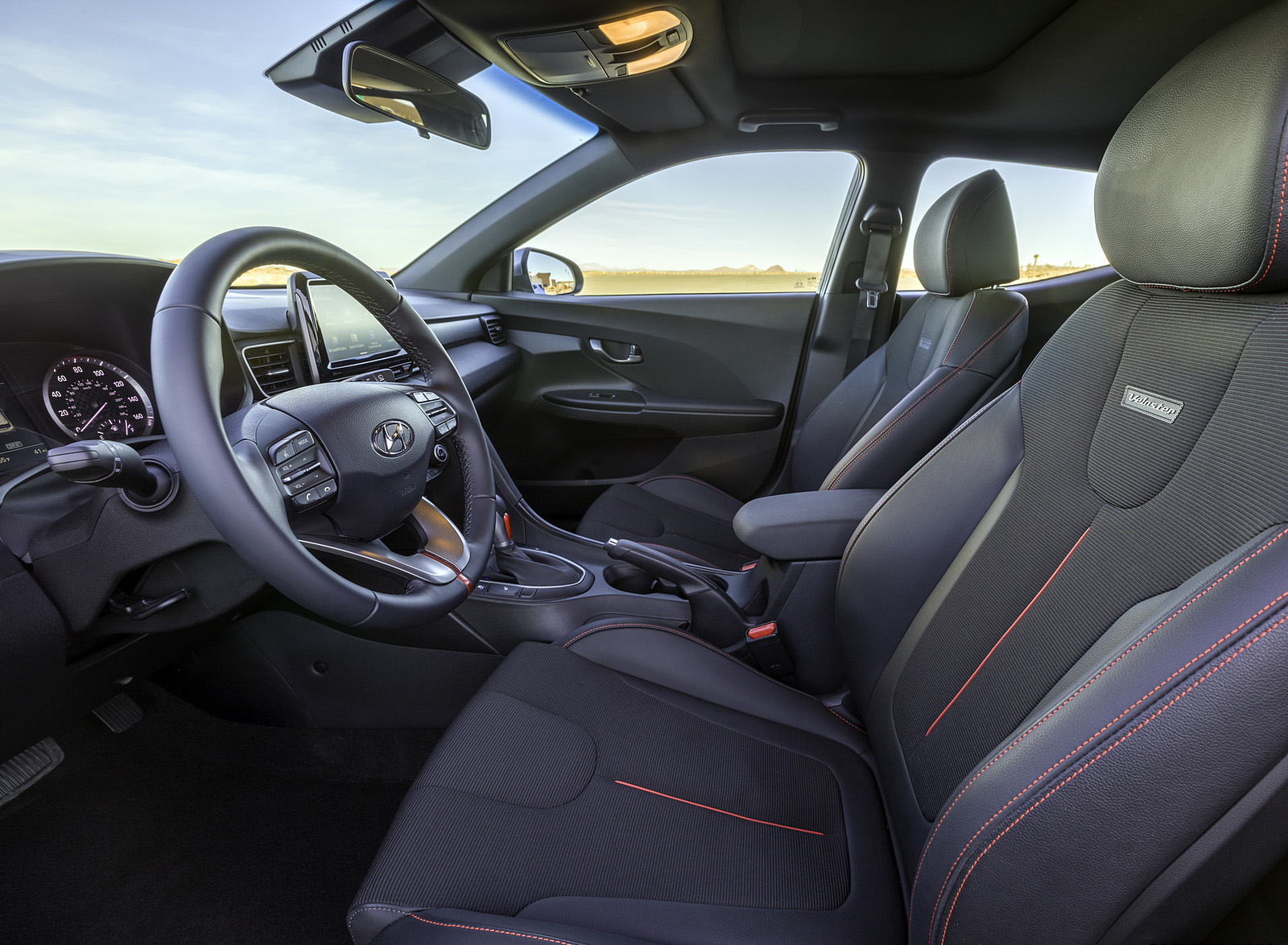 2019 Hyundai Veloster Interior Wallpapers #28 of 43