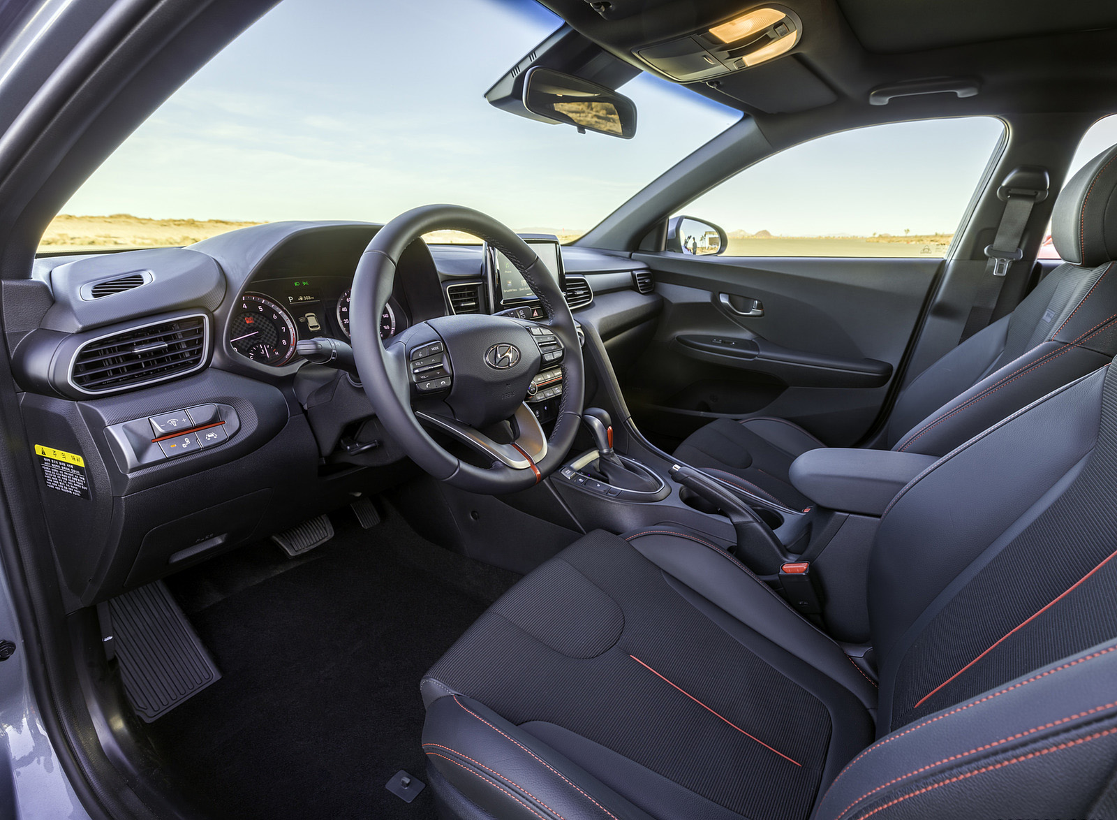 2019 Hyundai Veloster Interior Wallpapers #27 of 43