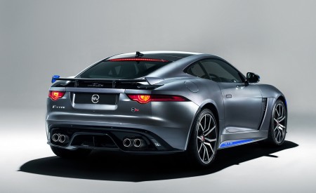 2019 Jaguar F-TYPE SVR Graphic Pack Rear Three-Quarter Wallpapers 450x275 (4)