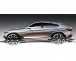 2019 BMW X4 M40d Design Sketch Wallpapers 150x120