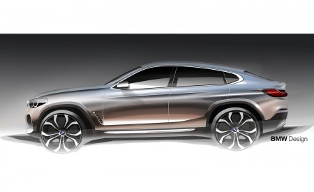 2019 BMW X4 M40d Design Sketch Wallpapers 450x275 (198)