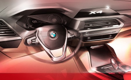 2019 BMW X4 M40d Design Sketch Wallpapers 450x275 (196)