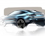 2019 BMW X4 M40d Design Sketch Wallpapers 150x120