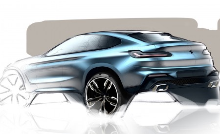 2019 BMW X4 M40d Design Sketch Wallpapers 450x275 (201)