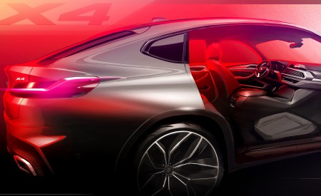 2019 BMW X4 M40d Design Sketch Wallpapers 450x275 (194)