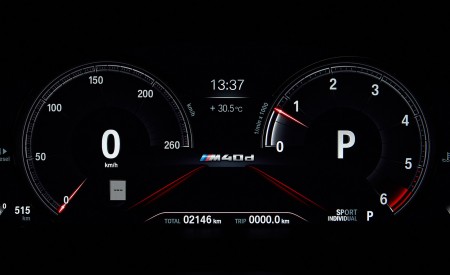 2019 BMW X4 M40d Digital Instrument Cluster Wallpapers 450x275 (97)