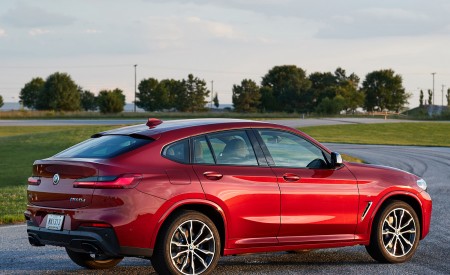 2019 BMW X4 M40d Rear Three-Quarter Wallpapers 450x275 (58)