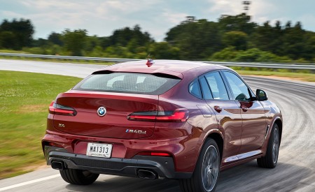 2019 BMW X4 M40d Rear Three-Quarter Wallpapers 450x275 (4)
