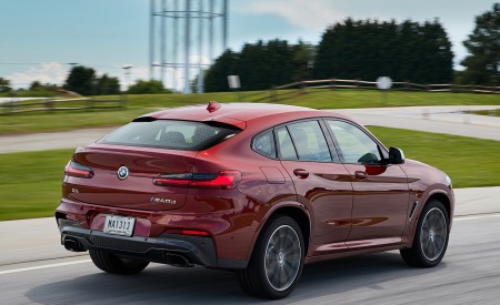 2019 BMW X4 M40d Rear Three-Quarter Wallpapers 450x275 (14)