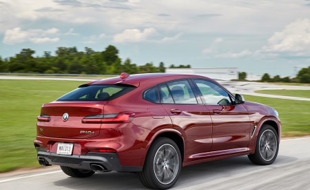 2019 BMW X4 M40d Rear Three-Quarter Wallpapers 450x275 (8)