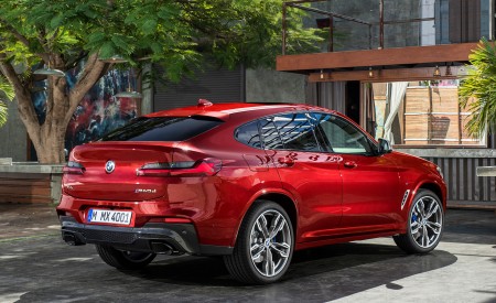 2019 BMW X4 M40d Rear Three-Quarter Wallpapers 450x275 (167)