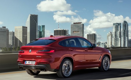 2019 BMW X4 M40d Rear Three-Quarter Wallpapers 450x275 (158)