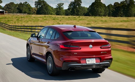 2019 BMW X4 M40d Rear Three-Quarter Wallpapers 450x275 (32)