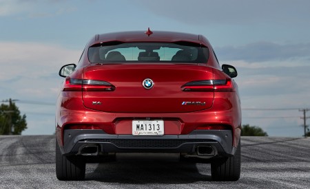 2019 BMW X4 M40d Rear Wallpapers 450x275 (61)