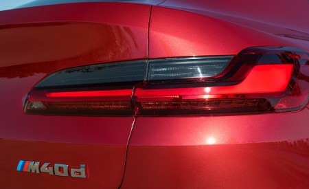 2019 BMW X4 M40d Tail Light Wallpapers 450x275 (175)