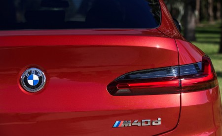 2019 BMW X4 M40d Tail Light Wallpapers 450x275 (174)