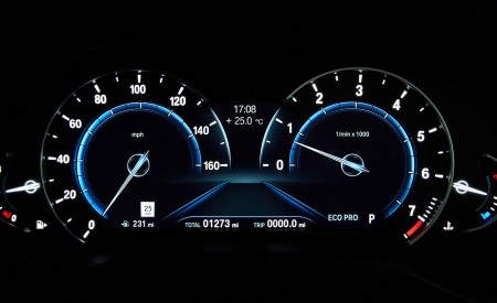 2019 BMW X4 xDrive30i Digital Instrument Cluster Wallpapers 450x275 (82)