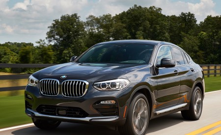 2019 BMW X4 xDrive30i Front Three-Quarter Wallpapers 450x275 (8)