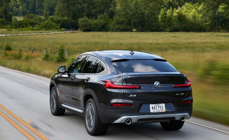 2019 BMW X4 xDrive30i Rear Three-Quarter Wallpapers 450x275 (11)