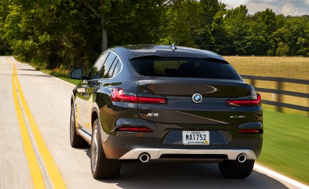 2019 BMW X4 xDrive30i Rear Wallpapers 450x275 (5)
