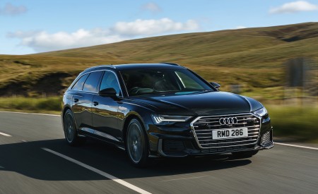 2019 Audi A6 Avant 50 TDI Quattro (UK-Spec) Front Three-Quarter Wallpapers 450x275 (4)