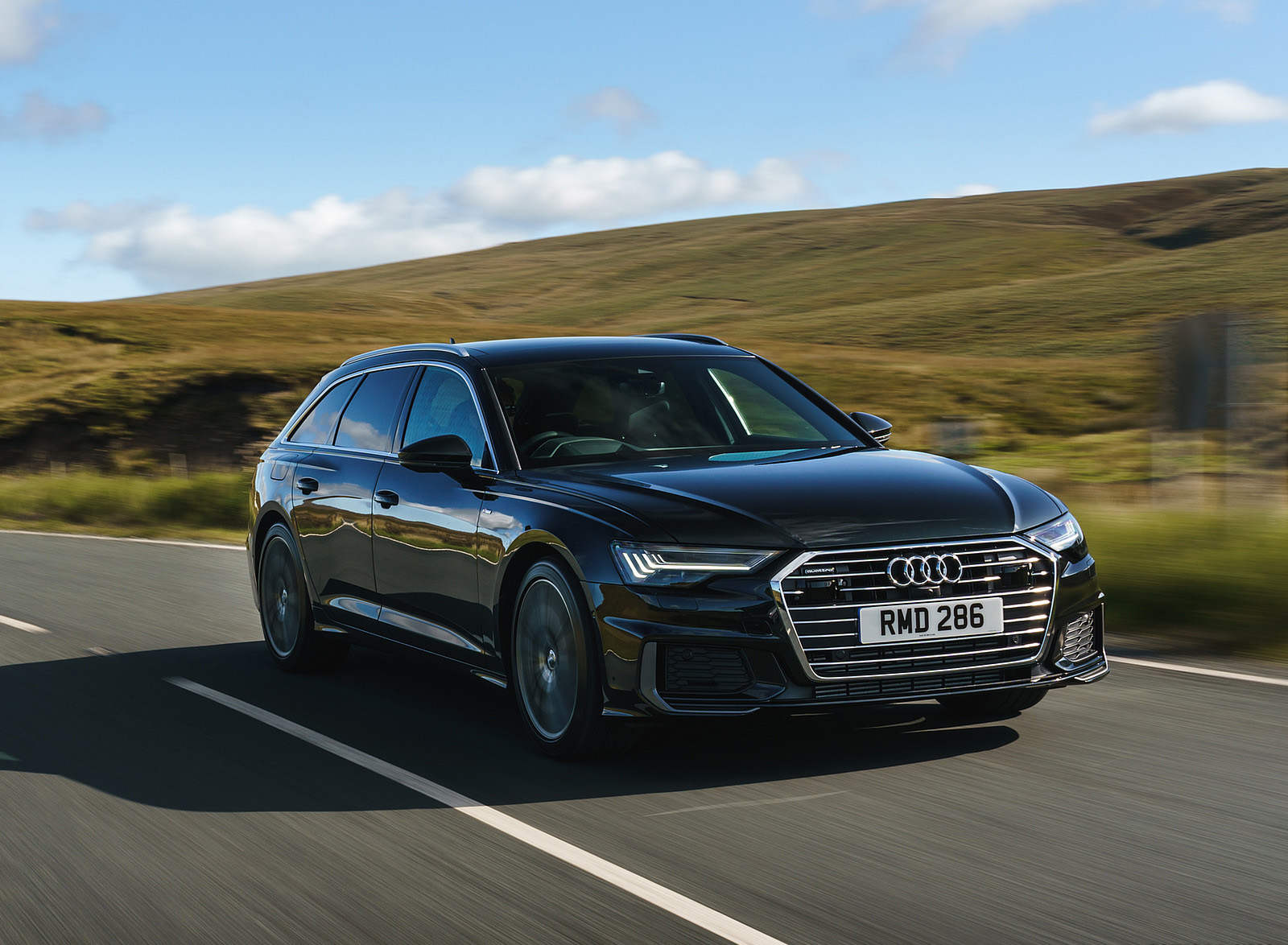 2019 Audi A6 Avant 50 TDI Quattro (UK-Spec) Front Three-Quarter Wallpapers (4)