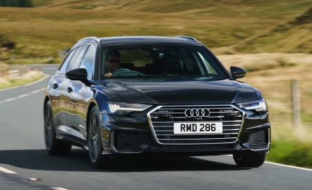 2019 Audi A6 Avant 50 TDI Quattro (UK-Spec) Front Wallpapers 450x275 (13)