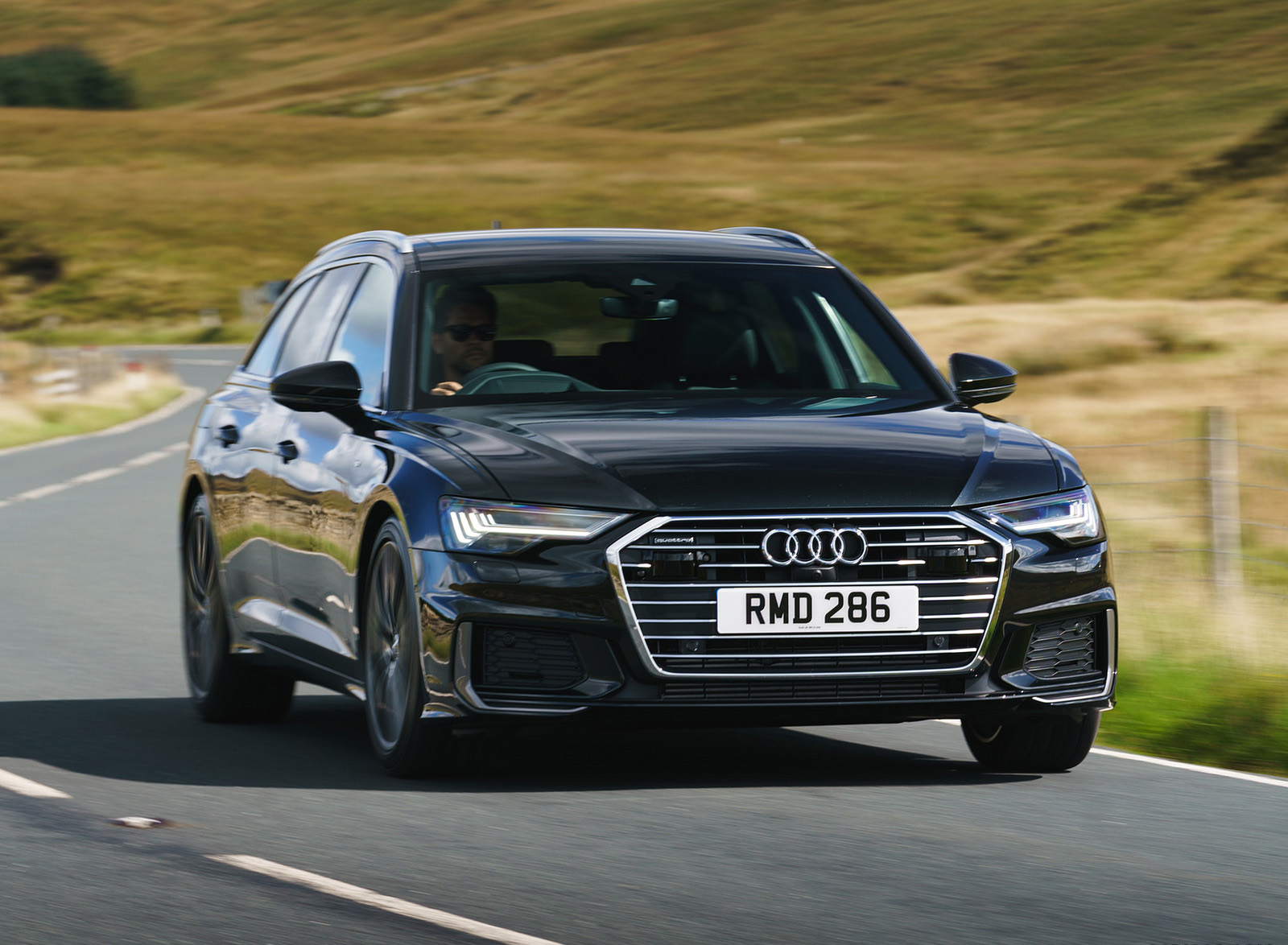 2019 Audi A6 Avant 50 TDI Quattro (UK-Spec) Front Wallpapers (13)