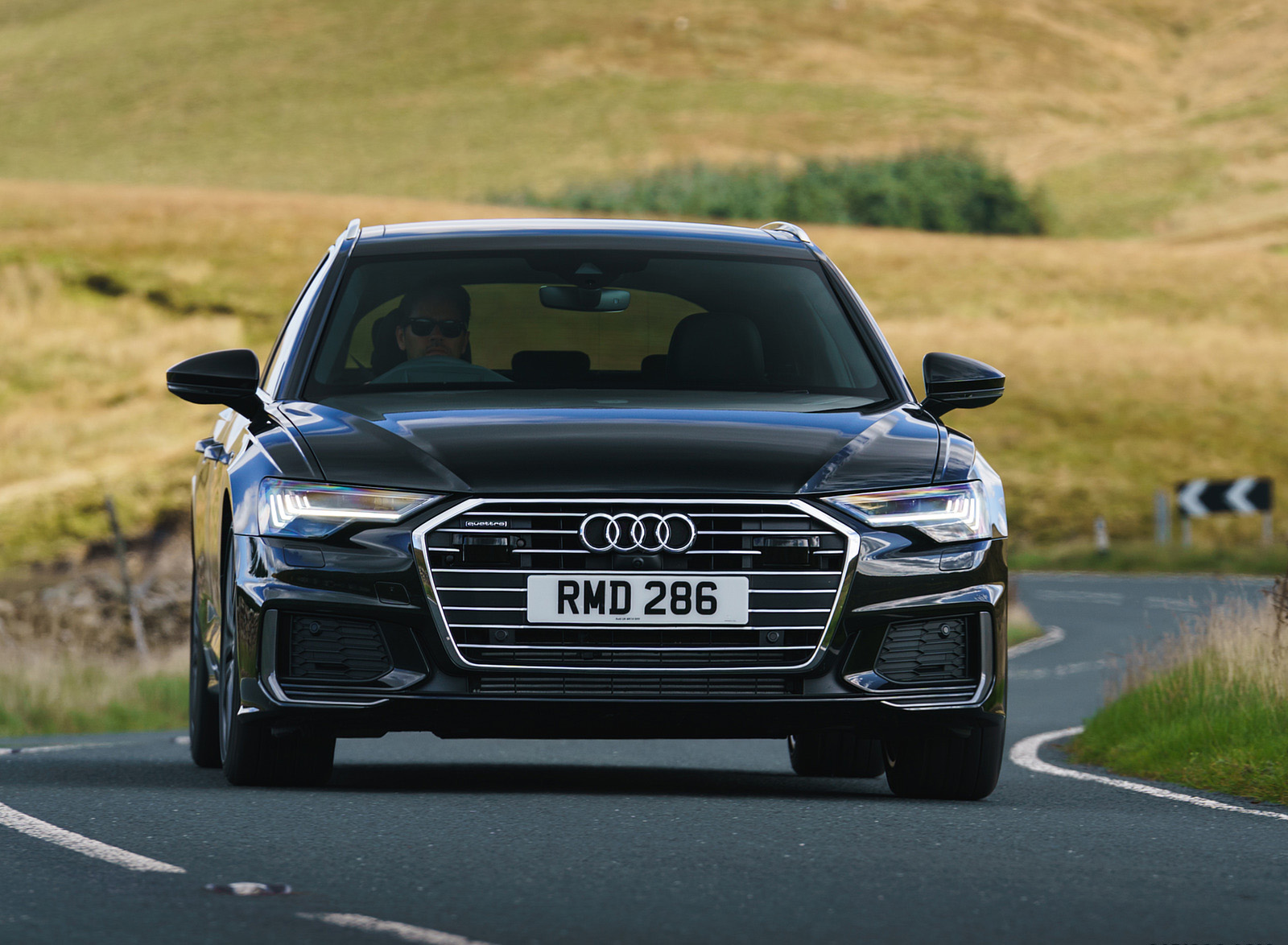 2019 Audi A6 Avant 50 TDI Quattro (UK-Spec) Front Wallpapers (9)