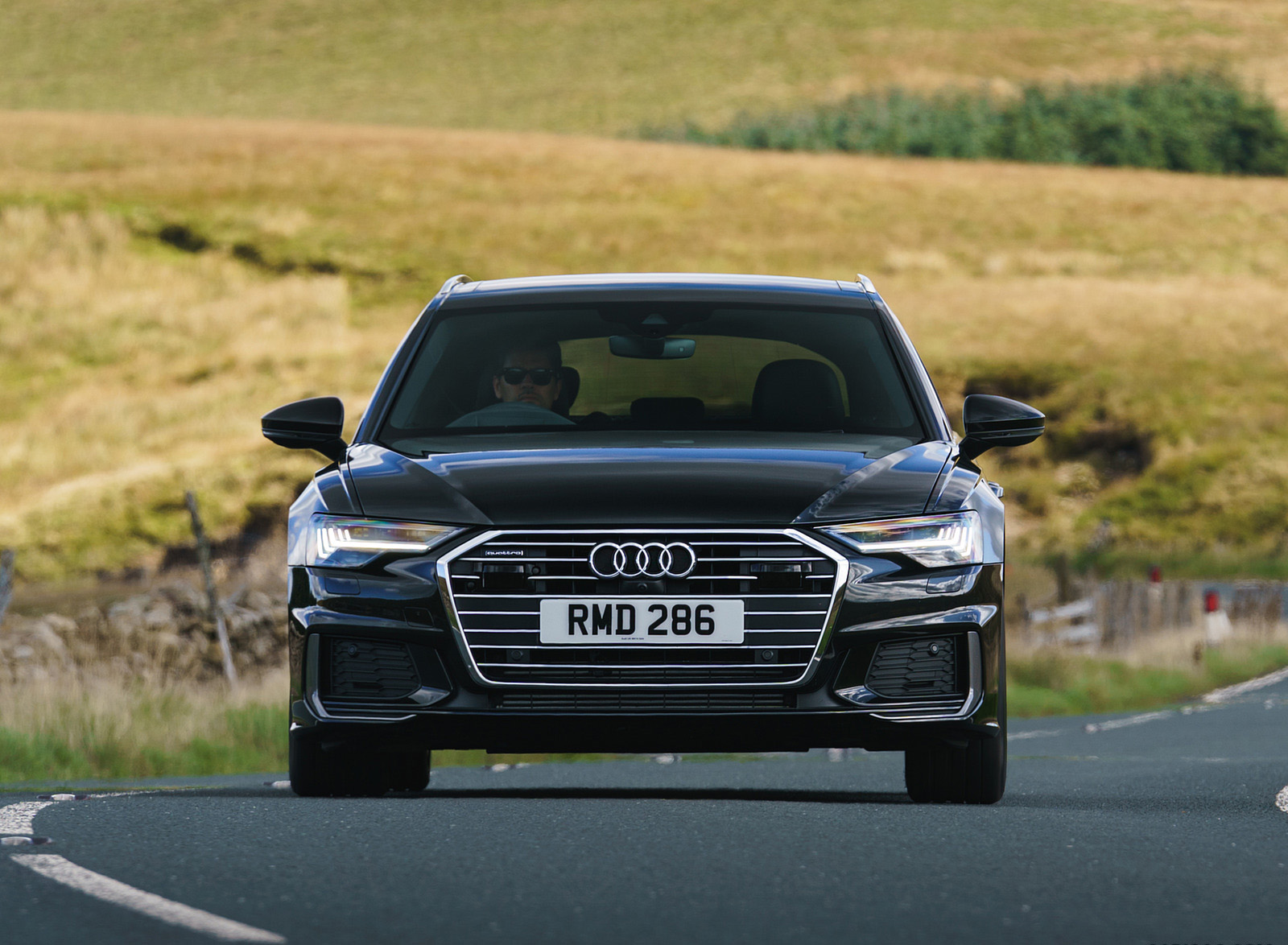 2019 Audi A6 Avant 50 TDI Quattro (UK-Spec) Front Wallpapers (10)